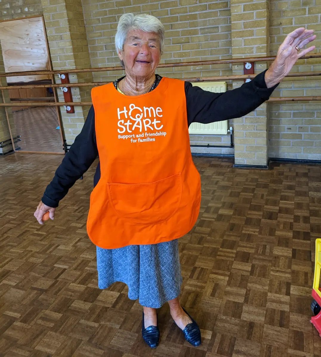 Today is Joan's 89th #HappyBirthday. Every week Joan #Volunteers at our <a href="/BBCCiN/">BBC Children in Need</a> supported #activetogetherplaygroup in #Blackburn #Darwen #BwD.  We 💕 You.
 
Joan must be one of the oldest people supporting #homeStart @homestartuk or a #charity.

#Grandparents still #Volunteering