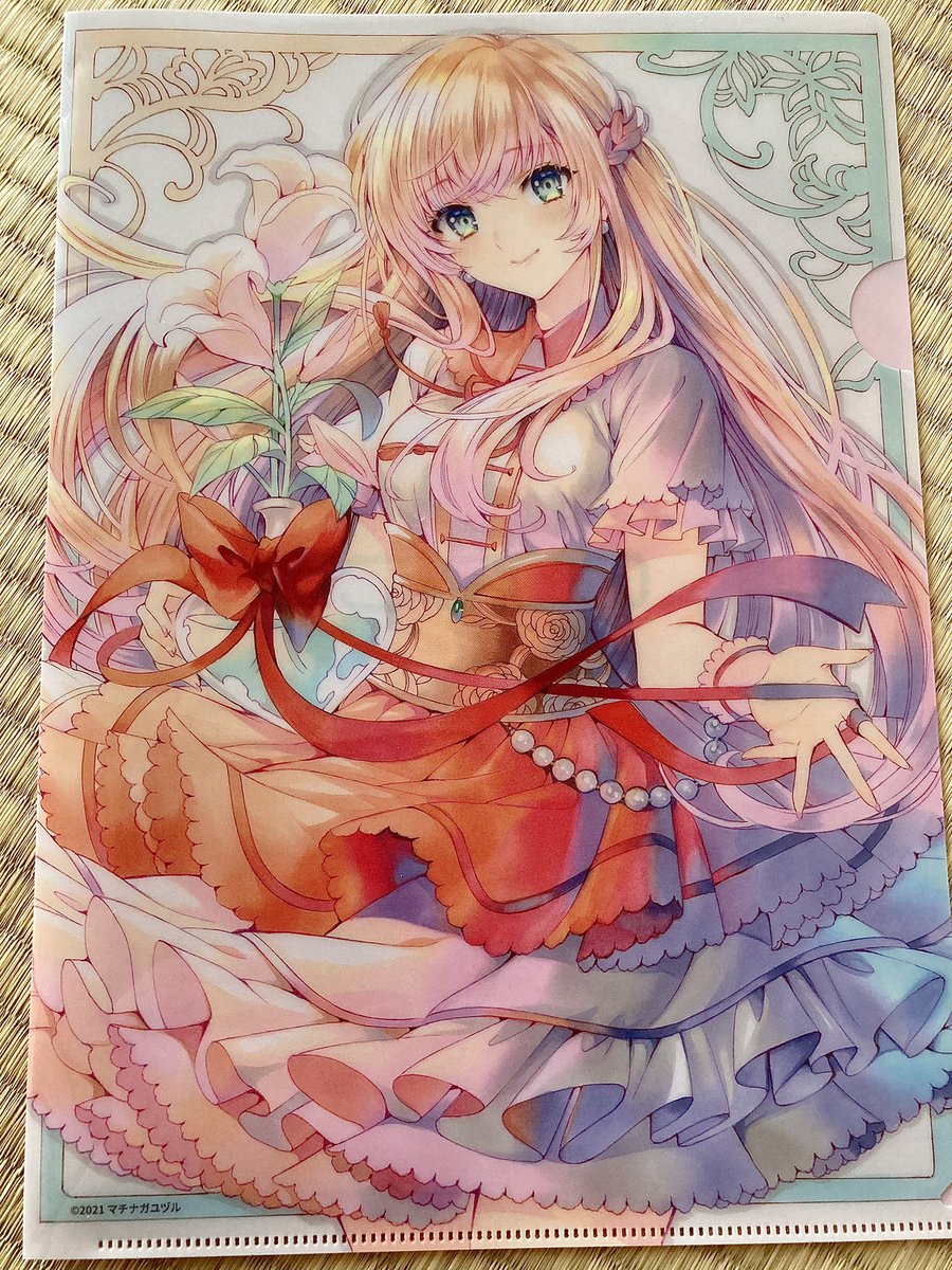 「昨日コピックイラコンの景品が届きました!とても嬉しいです 夏色3色綺麗だし、イメ」|杏@7/12 OC立ち絵🐈‍⬛のイラスト