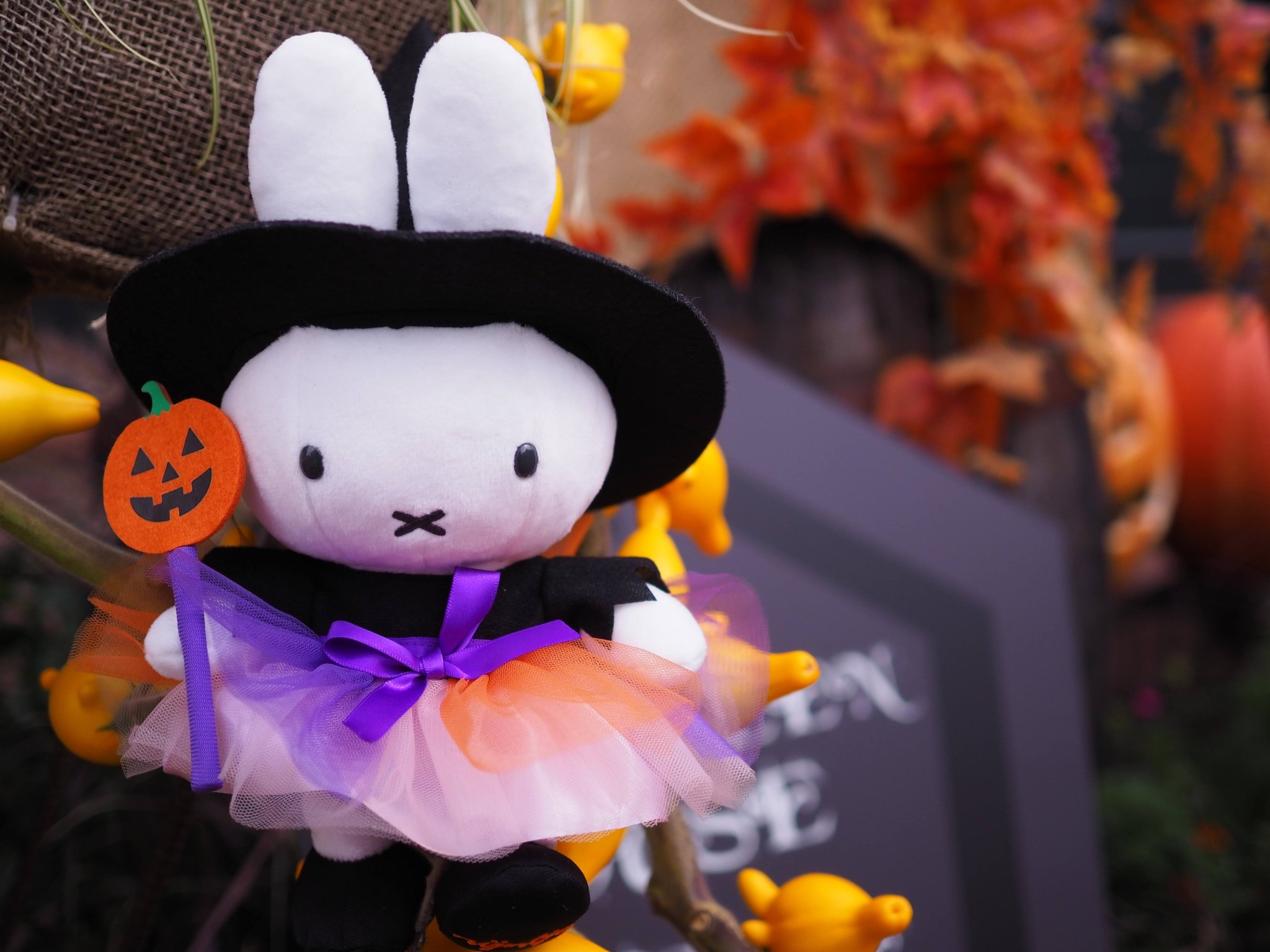 ミッフィー ハロウィンぬいぐるみ ハウステンボス