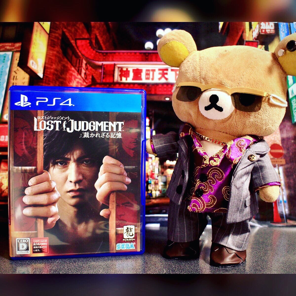 kuma_sos's tweet photo. LOST JUDGMENT発売おめでとうございます〜！🎉
待ちに待った新作ほんとうに嬉しい🥳
InstagramにUPしたものと同じですが、Twitter向きの投稿かな？と思いこちらでも😎🤳 思いのほか似合ってる気がする。笑
#LOSTJUDGMENT #ロストジャッジメント https://t.co/c5pMcUCkm9