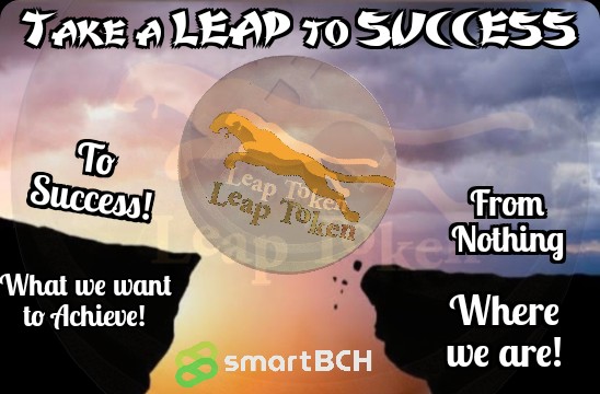 PaclebYolanda's tweet image. Here's my entry 😊

"Let's take a LEAP to SUCCESS"

0x4408130f49a21F53c9d141C050f6277AA4422B04

#LEAPTOKEN
#SmartBCH
#BCH
#Club1BCH #nheng1118