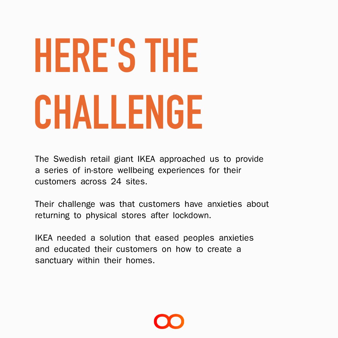 Feelgoodco's tweet photo. Discover how we brought IKEA customers back into their physical stores by turning 24 sites across the UK into walk-in #wellbeing hubs 🇬🇧

#customerexperience #people  #mentalhealth #customersupport https://t.co/amsHfnaOGg