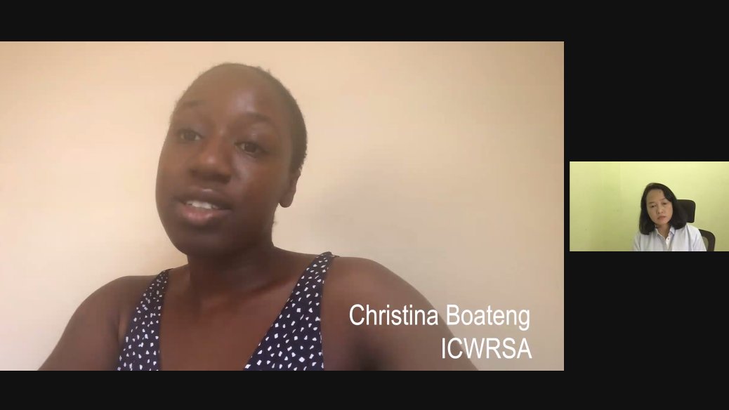 WGNRR's tweet photo. "We are committed to raising awareness on the impact of unsafe abortion and restrictive policies." -Christina Boateng of the International Campaign on Women's Right to @Safe_Abortion discusses the 2021 theme, #MakeUnsafeAbortionHistory 

#AbortionIsHealthcare #AbortionIsEssential https://t.co/pgkF8c9i4T