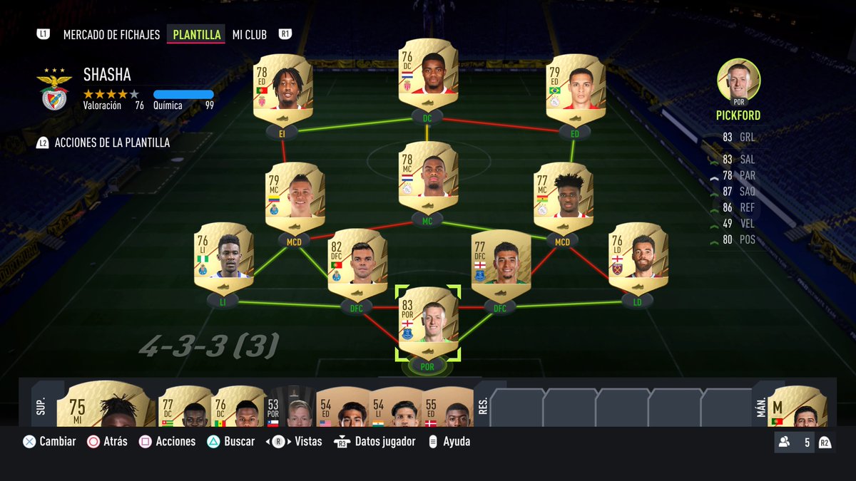 Equipo chetaete para grindear Rivals #PS5Share, #FIFA22