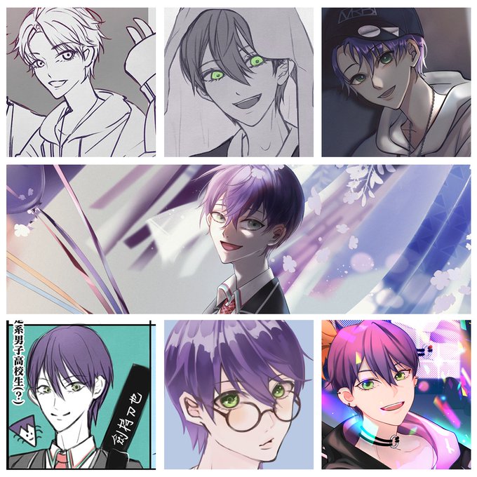 違う人みたいすぎるわらだ😂💦💦 
#繋がらなくていいから俺の剣持刀也を見てくれ 