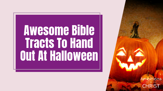 Ambition_Christ's tweet photo. Start preparing now! - #halloween #Christianfaith #gospel #Bibletracts #sharethegoodnews #Fridayreads https://t.co/oBYvFYRSEt https://t.co/CghaxESgtf