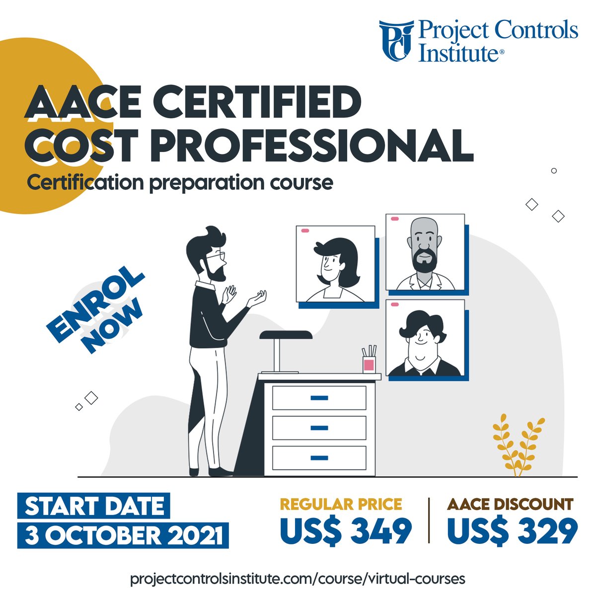 PCI_Internatio's tweet photo. How future-ready are you as a Cost Professional? Enroll Now in the 𝐀𝐀𝐂𝐄 𝐂𝐞𝐫𝐭𝐢𝐟𝐢𝐞𝐝 𝐂𝐨𝐬𝐭 𝐏𝐫𝐨𝐟𝐞𝐬𝐬𝐢𝐨𝐧𝐚𝐥(𝐂𝐂𝐏) 𝐂𝐞𝐫𝐭𝐢𝐟𝐢𝐜𝐚𝐭𝐢𝐨𝐧 𝐏𝐫𝐞𝐩𝐚𝐫𝐚𝐭𝐢𝐨𝐧 #ProjectControls Knowledge and get future-ready.
Register here:-https://t.co/NbRllnBee0 https://t.co/3bP1Jo6s3T