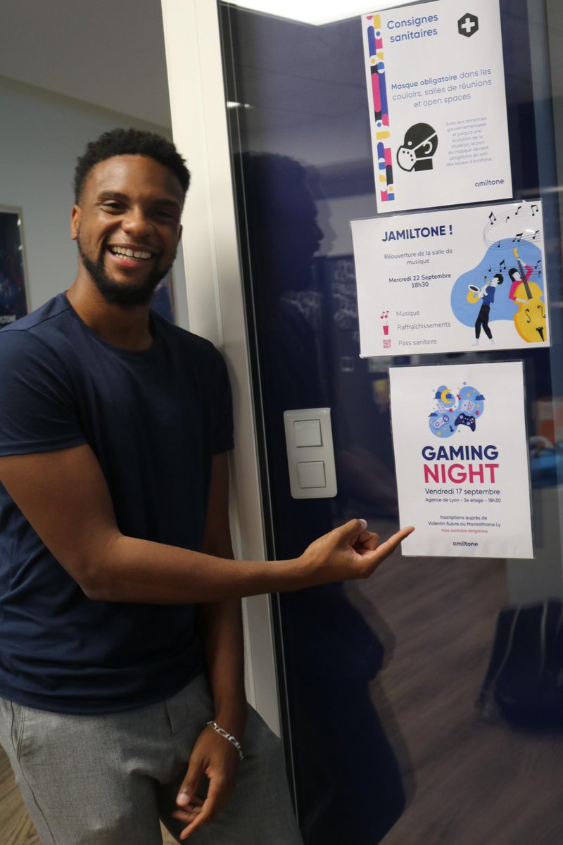 Gaming night is back ! 

C'était vendredi dernier, première Gaming night de la saison.
Au menu ? Jeux de société, jeux vidéo et réalité virtuelle !

Bonne humeur était au rendez-vous ! (et pass sanitaire bien-sur)

La preuve en images 😉

#gaming #night #afterwork #lyon