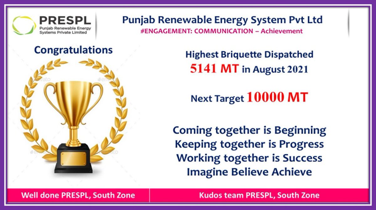Monish_Ahuja's tweet photo. Congratulations @ThinkTankSandy Sr VP South Zone @PRESPLdesk for this achievement which is really commendable &amp; it’s achieved with the highest monsoon &amp; increased demand.
Kudos on the focused efforts to meet client aspirations &amp; sustained RE targets to be delivered.
@mnreindia https://t.co/dVEXMHHoLe