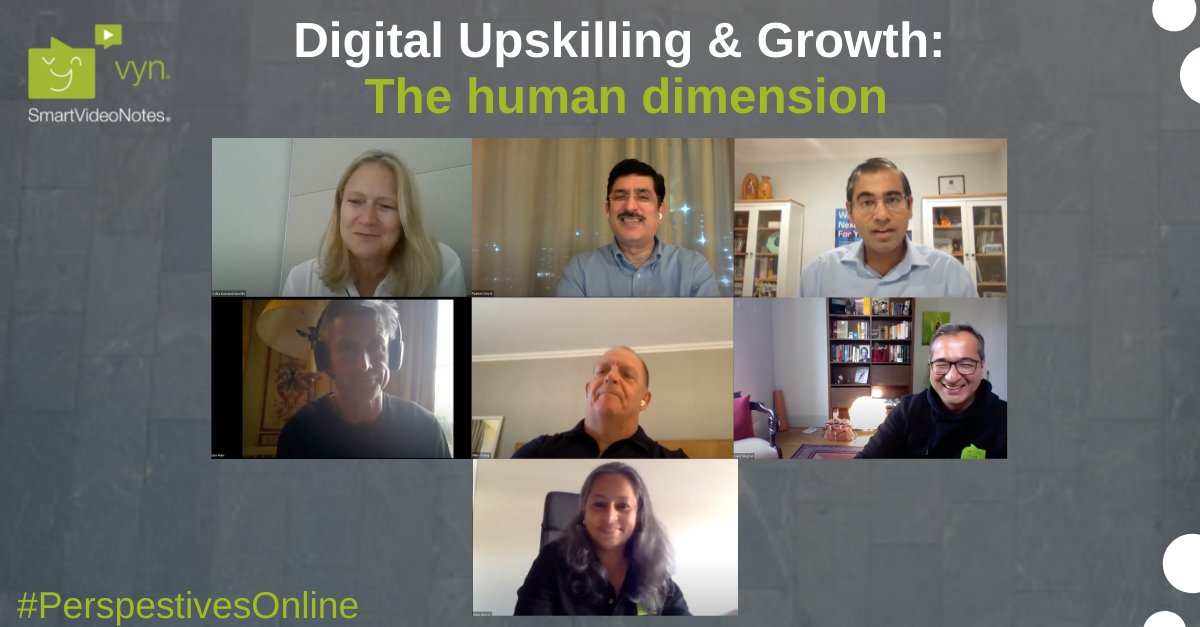 ✨We just completed the 10th edition of Perspectives with Vyn ✨

Yesterday evening, 6 #industryleaders came together to share their perspectives on #DigitalUpskilling &amp; Growth, with a specific focus on the human dimension. 

Here is a short summary of what each speaker shared: