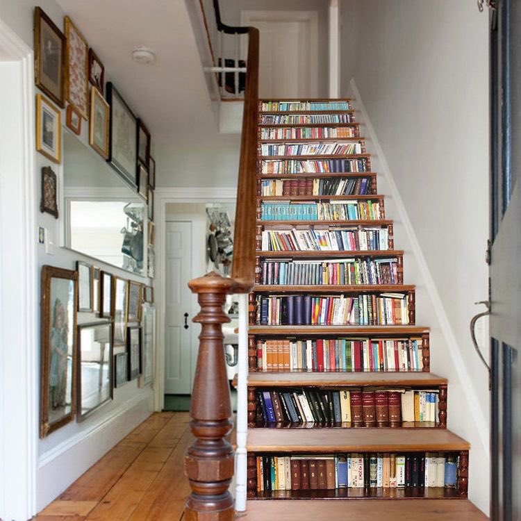 girls don’t want boys 
girls want a book staircase
