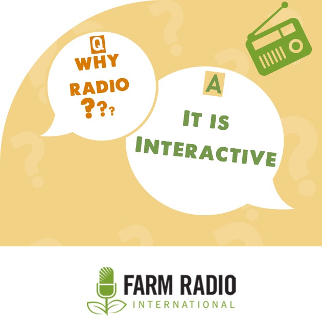 farmradiogh's tweet photo. Combined with devices like mobile phones, radio is now a two-way communication tool that allows listeners to ask questions, provide feedback and amplify their voices over the airwaves.
#whyradio #communication #radio #development #ngo https://t.co/DeV7nYuaBd