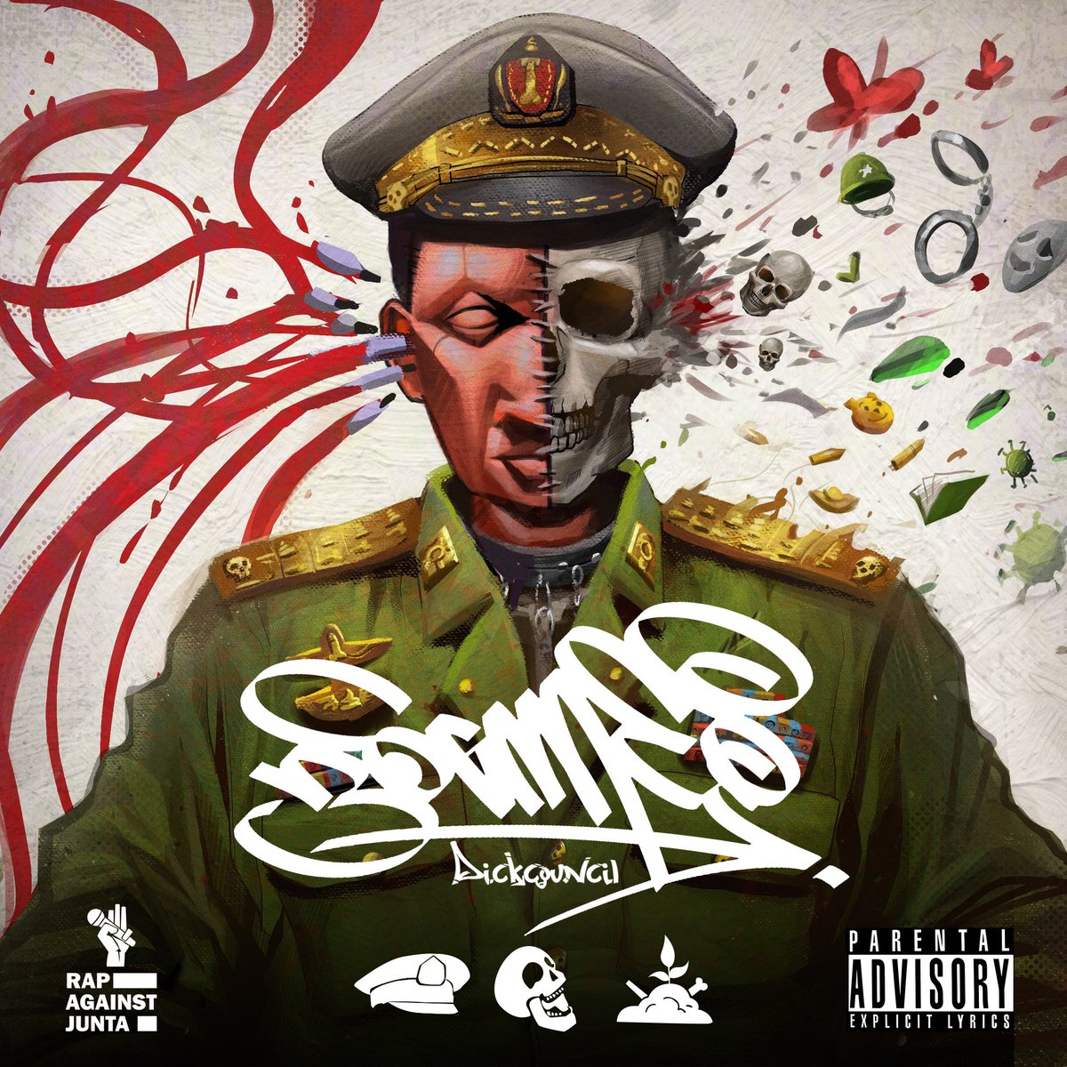 Are we Ready!!!? 
What is "Dickcouncil"
It is what will take down the "Sit-Council (SAC)"
May the dictatorship perish under the voices of this Album. 
Coming soon!!
Album artwork present to you by
Tale_Machine

#AlbumArt
#DickCouncil
#RapAgainstJunta
#RAJ