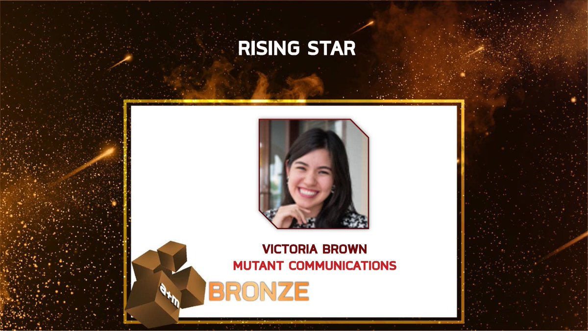 Congratulations to our rising stars of the year. The going might have been tough but you definitely did not let it get you down. Your tenacity, enthusiasm and hard work have paid off! Here's a toast to your success. #AOTYAwards