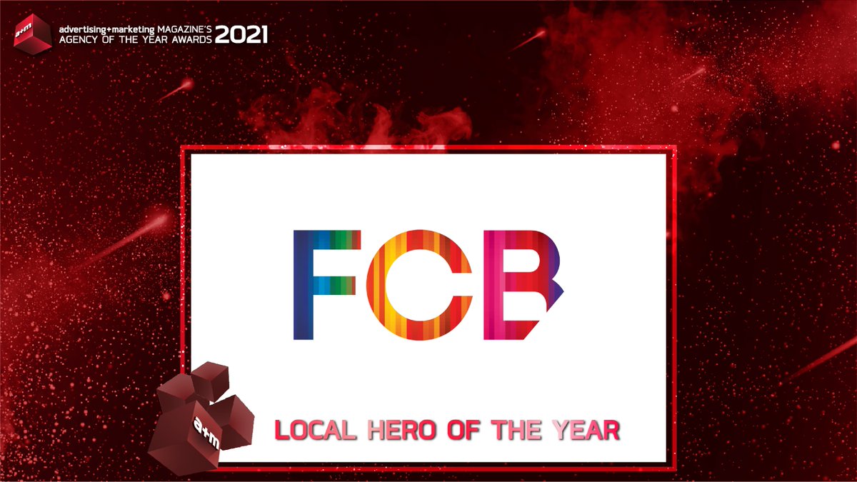 A huge round of applause for FCB Malaysia which just showed us that it can still stand its ground and succeed against adland giants. Congrats on winning Local Hero of the Year! Your challenger spirit and #NoPlanB mantra have won the hearts of brands and our judges! #AOTYAwards