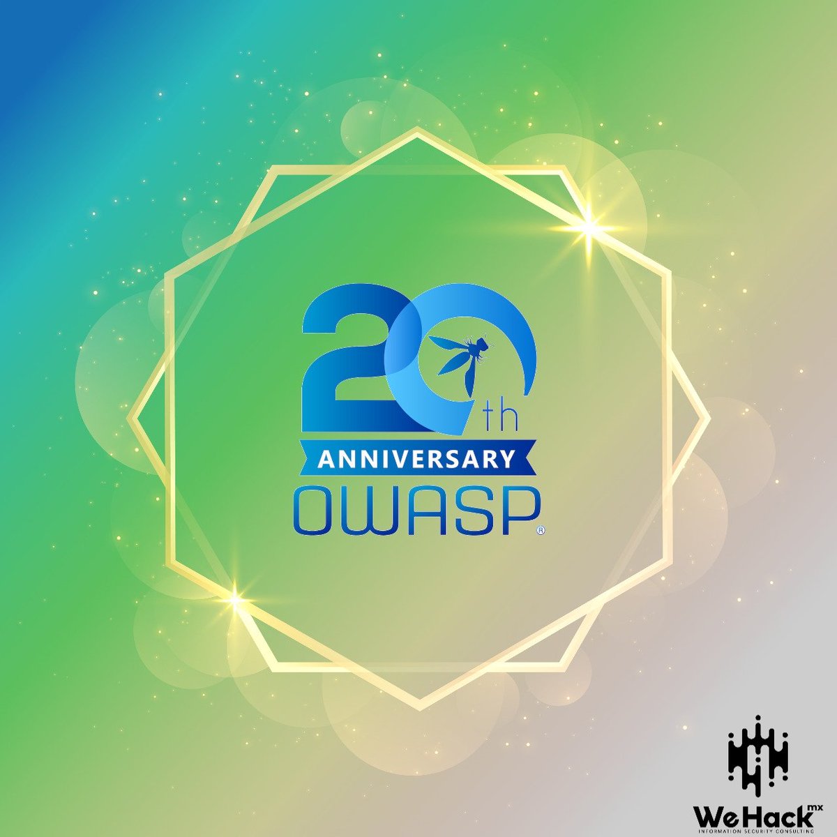 linxacksecurity's tweet photo. #OWASP celebra su 20 aniversario y en #WeHackMx celebramos con ellos, ya que ha establecido un estándar para todos nosotros, convirtiéndose en una parte esencial del viaje y el éxito de la Ciberseguridad.

¡Ayudemos juntos a crear un mundo digital más seguro! https://t.co/fVpgDb82Eb