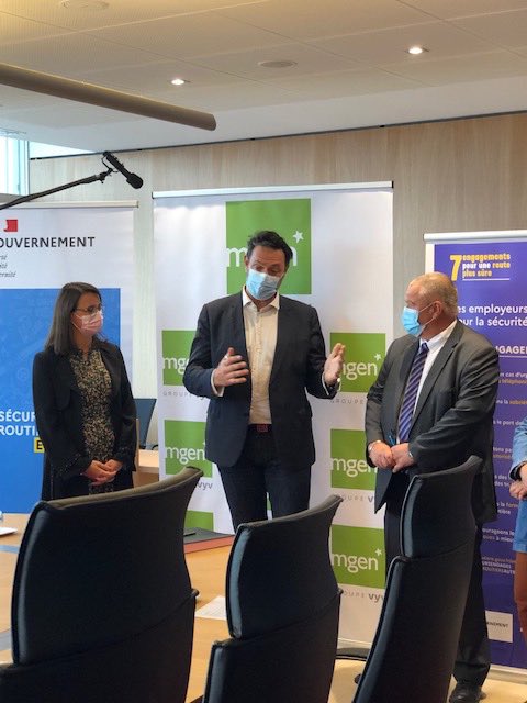 FDRoute's tweet photo. @groupe_mgen @RoutePlusSure Fondation de la route fondation d’entreprise Mgen @FDRoute et @groupe_mgen mettent en œuvre des actions concrètes de prévention pour les collaborateurs, adhérents et grand public. @EPaquaux @marcgouyon @MelusineHarle @fredpauthier https://t.co/OJ6D9EFtpK