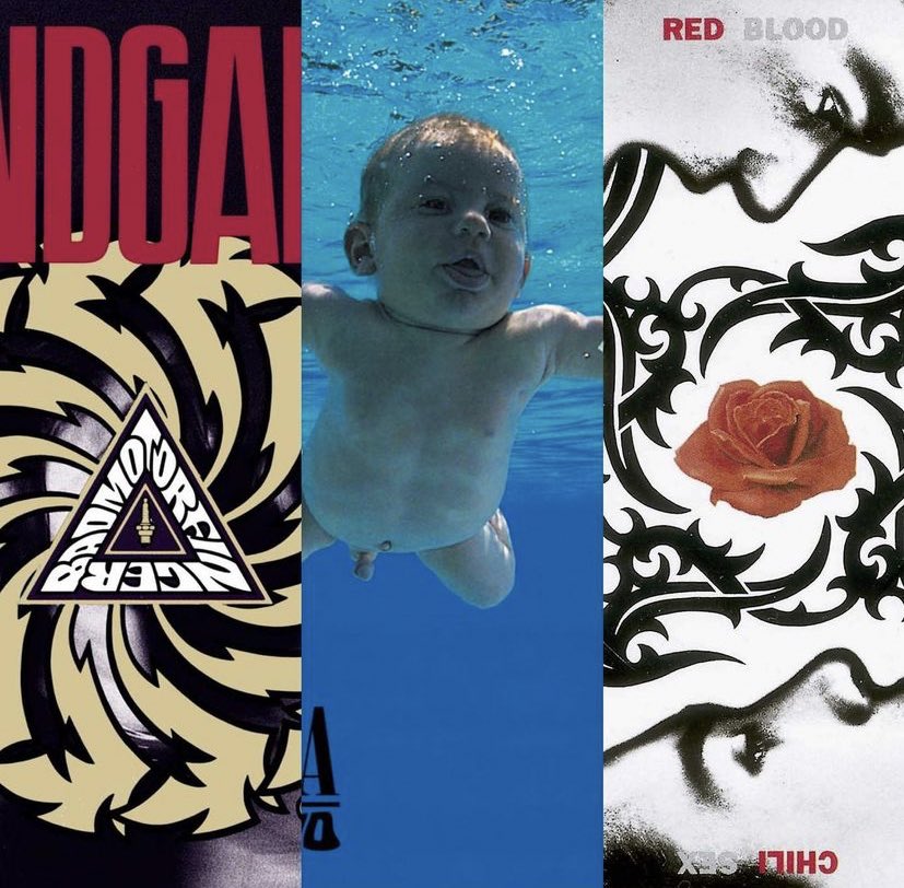 grunge_bible's tweet photo. OTD 30 years ago. These three records arrived at their scheduled release days. 1991 was a great year for music. https://t.co/ugjRnrhoDn