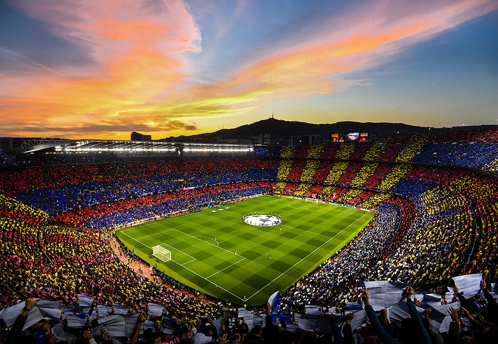 10 Biggest Football Stadiums In Europe 10 B/R Football on X: "Barca's Camp Nou stadium was officially opened on this day in 1957. Iconic. 🏟️ https://t.co/kWi81Tspp3" / X