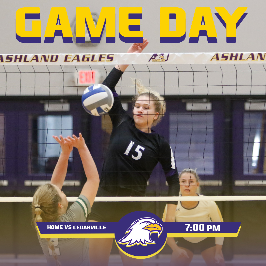 Our weekend begins today with home volleyball vs. Cedarville at 7, and the start of ITA regionals for men's tennis! 😤