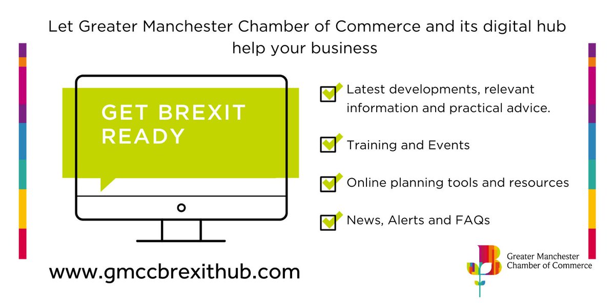 GMCCTradeTeam's tweet photo. Have you visited our #Brexit Hub yet? Full of useful resources, latest news, events and more to help you keep up to date with new rules of trading with the #EU and more!
๐ปhttps://t.co/fKfy2p80Et
#Exports #Imports #EUUKTCA #EUExit #EndofTransition #EU #UK #Trade https://t.co/wUxdp0JWJo
