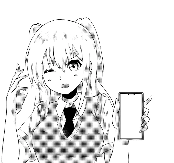 ネモちゃん描いてて楽しい 