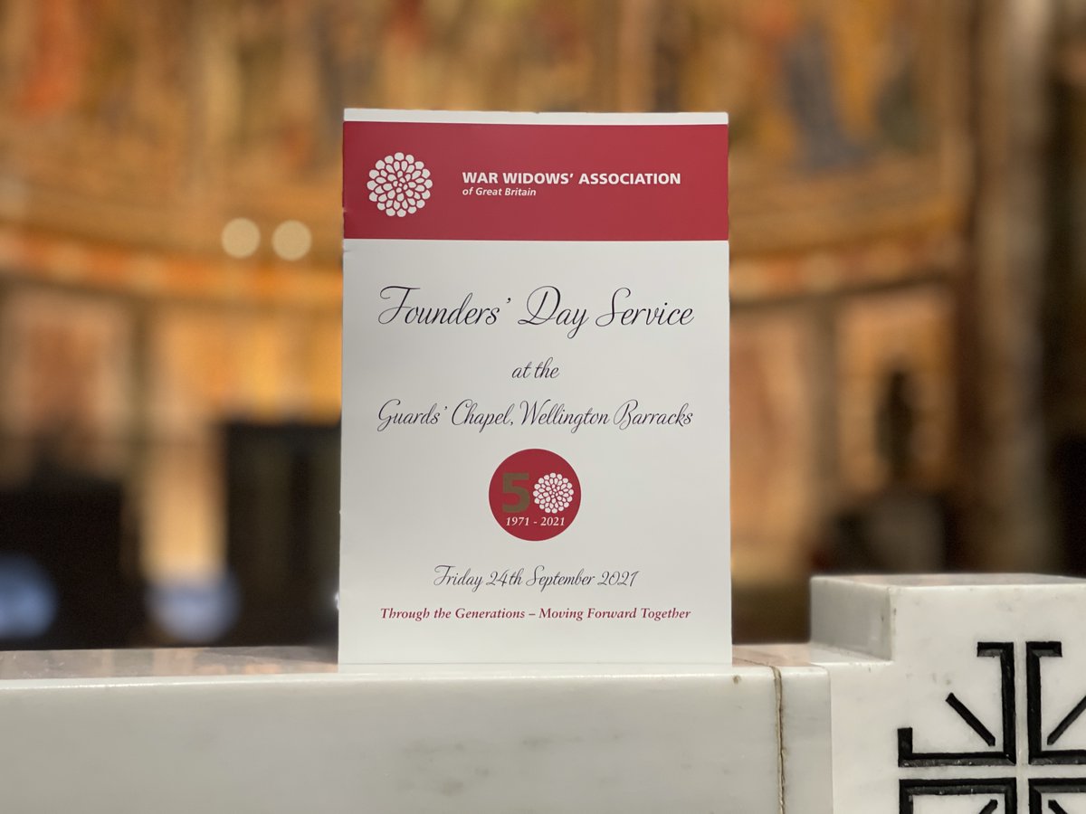 TheGuardsChapel's tweet photo. Come and join us LIVE via our YouTube Channel at 2pm for a Founders' Day Service for the @WarWidowsAssoc.

Click on the link below:
https://t.co/7blffEoxpi https://t.co/1TeH9aZzSZ