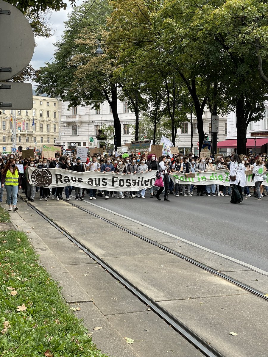 20.000 fürs Klima. #Wien, ich liebe dich! 💚 #Klimastreik