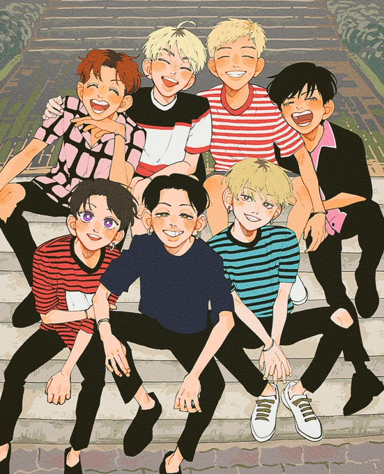 家族写真  #btsfanart 
