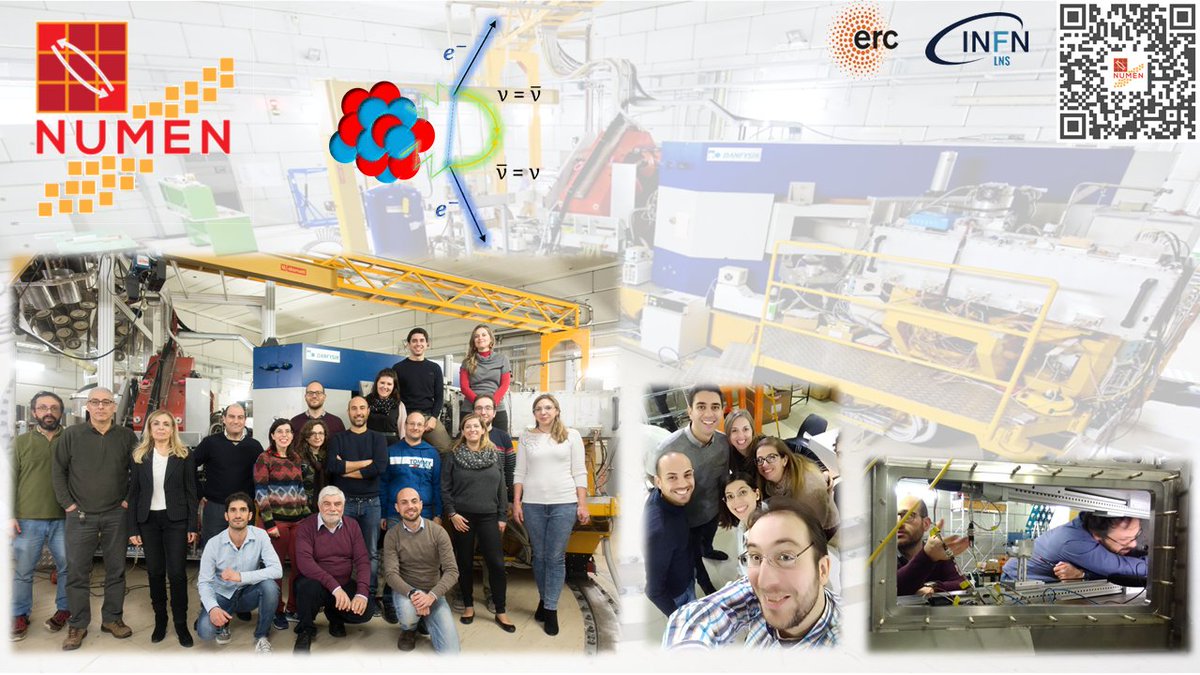 LNS_INFN's tweet photo. The researchers of the #NUMEN group explore the frontiers of #nuclearphysics to help solving the #Majorana neutrino puzzle. #MAGNEX spectrometer and Superconducting Cyclotron @LNS_INFN are the key tools to study double charge exchange nuclear reactions towards this ambitious goal https://t.co/1sVoHLTKb8