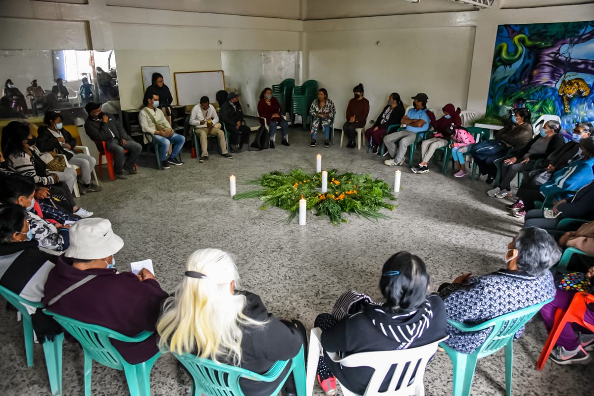 integracionbta's tweet photo. ✅Como parte de nuestro compromiso con los mayores del Cabildo Indígena Muisca de #Bosa, dimos inicio a las actividades de Plan de vida- consulta Previa, una iniciativa de nuestra Subdirección para la Vejez pensando en su bienestar.

@XiniaNavarro 
@Patricia_Bojaca
@soniatovarj https://t.co/imaRKfl9P4