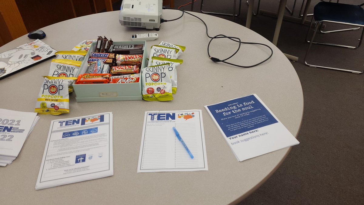 GHSICTeam's tweet image. Join us today @GHSLibrary304 for the first #TalksInTen of 2021-2022 school year! Also stop by to share reading ideas for the library!  

So excited to see you and hear from you...it will be so sweet!