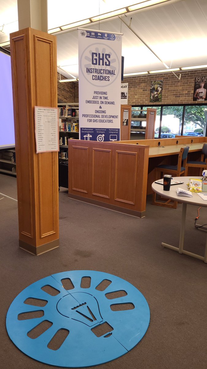 GHSICTeam's tweet image. Join us today @GHSLibrary304 for the first #TalksInTen of 2021-2022 school year! Also stop by to share reading ideas for the library!  

So excited to see you and hear from you...it will be so sweet!