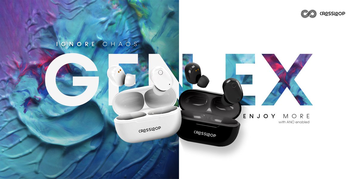 CrossLoopIndia's tweet photo. Hear the music, Hear the world!
Gen Ex is now available on Amazon!
.
.
.
.
.
.
#GenEx #ANC #Crossloop #NewArrival #AmazonIndia #musicislife #CrossloopGenEx #CrossloopWireless #Earbuds #newlaunching #SayNoToBoring https://t.co/ZfOMYXpZCv