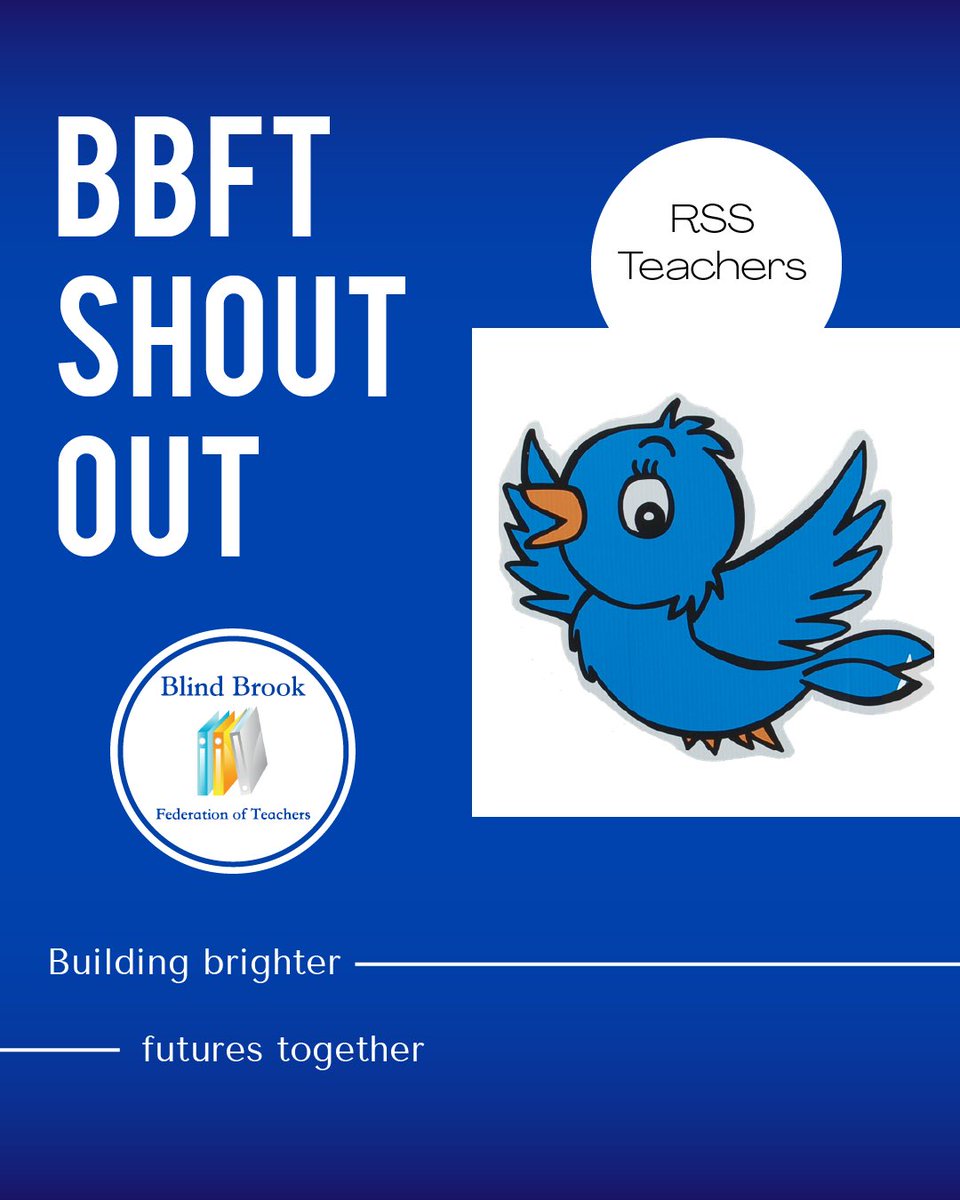 Blind Brook-Rye FT (@bbrft) on Twitter photo Today our shoutout goes to all of the federation members at Ridge Street Schools.
ππ€ππ€ππ€ππ€π
Each and every one of them have gone above and beyond to ensure that students still get the love and care that they need during this difficult time. Weβre so proud of you! π©βπ« π¨βπ« Today our shoutout goes to all of the federation members at Ridge Street Schools.
ππ€ππ€ππ€ππ€π
Each and every one of them have gone above and beyond to ensure that students still get the love and care that they need during this difficult time. Weβre so proud of you! π©βπ« π¨βπ«