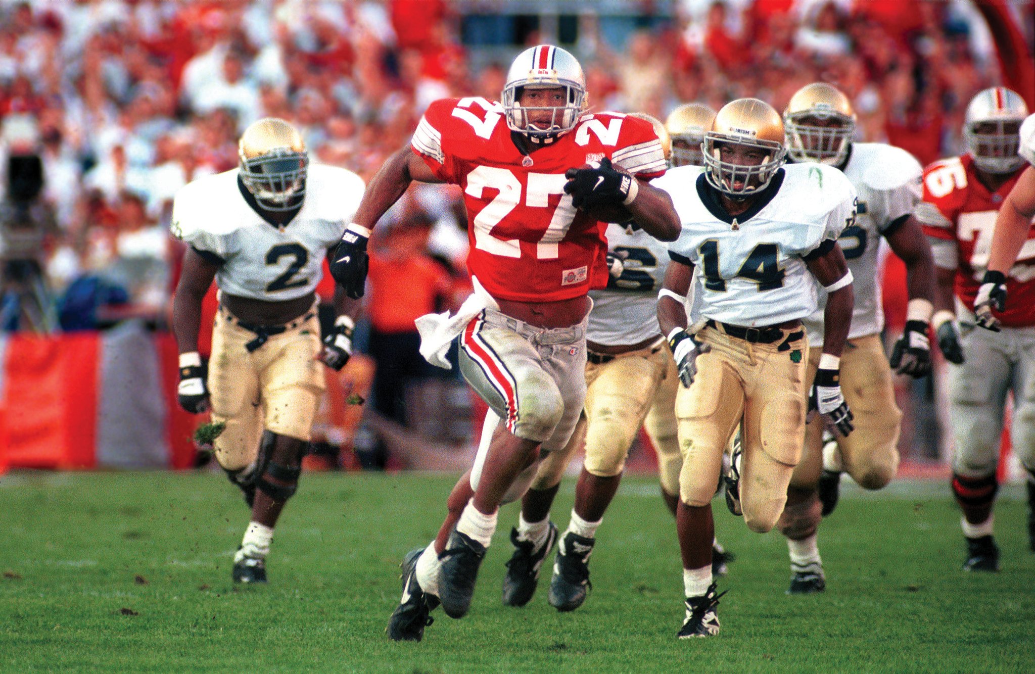 Happy birthday Eddie George!  Go Bucks ! 