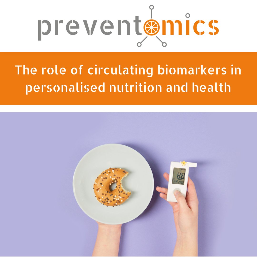 For the #PREVENTOMICS consortium, read this new blog post to learn more about the role of circulating biomarkers in #PersonalisedNutrition and #health. This is written as a joint effort from colleagues of MaCSBio and WUR. Here is the article link: preventomics.eu/the-role-of-ci…