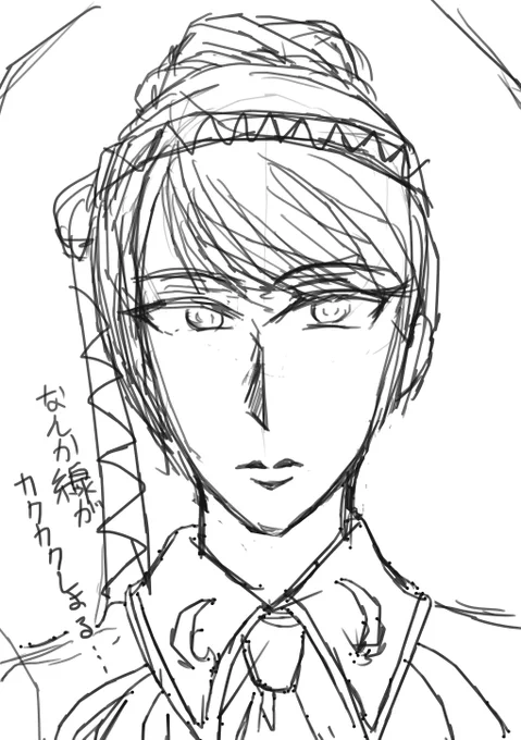 【落書き】昨日のフラ様リベンジしました! 