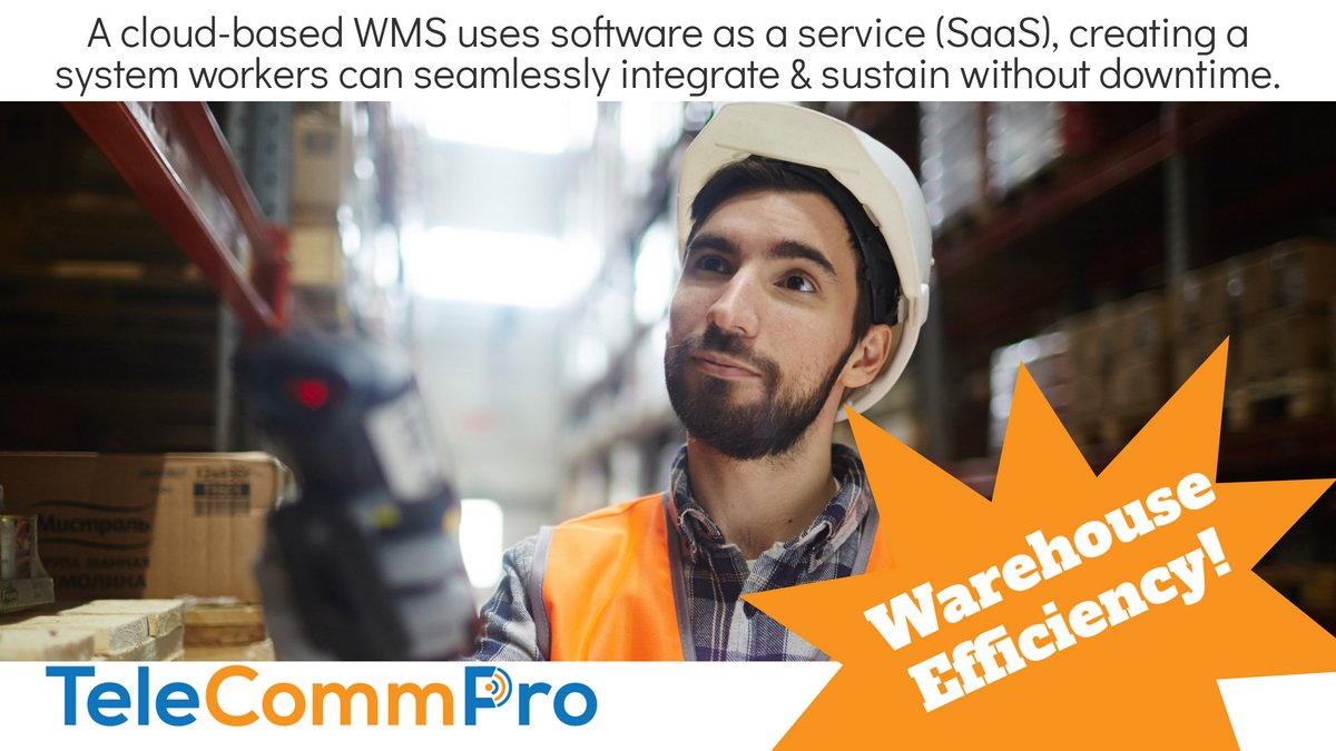 TelecommproTCP's tweet photo. Warehouse management systems are a must in today’s fast-paced logistics industry, but most of them use local hardware that limits their capability and means to maintain it.

#VOIP #ManagedITservices #BusinessIntelligence #Technology #Melbourne #PalmBay #TelecommPro https://t.co/vCSmb6yn58
