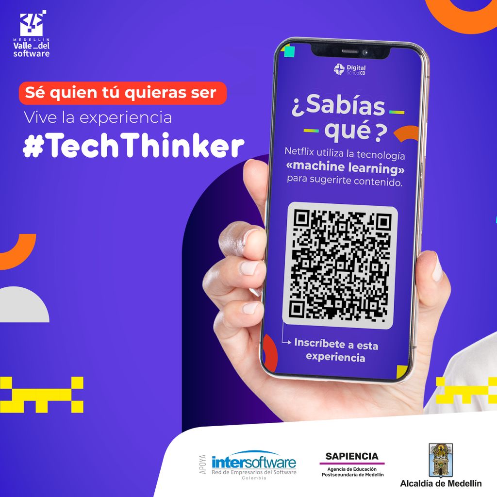 SapienciaMed's tweet image. Únete a #TechThinker, la experiencia más bacana para conocer junto con los más tesos de las empresas de tecnología las oportunidades que este mundo tiene para ti. #LestDoIt #ValleDelSoftware.