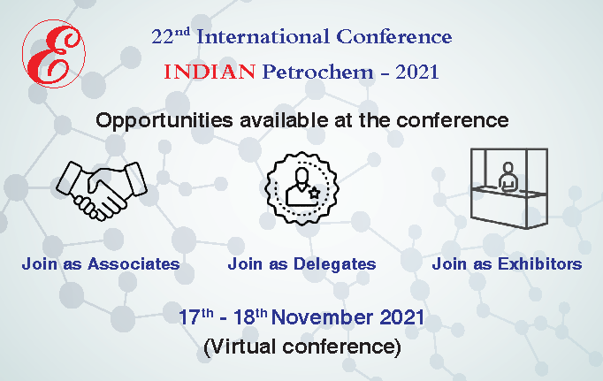EliteConference's tweet photo. INDIAN Petrochem 2021, Premier petrochemical virtual conference for India &amp; South Asia. To avail these opportunities, visit https://t.co/zIniSJ7vKI
#petrochemical #petrochemicalindustry #conference #virtual #event #online #businessconference #chemical #plastic #oil2chemicals #pet https://t.co/jKKHSk8v0v