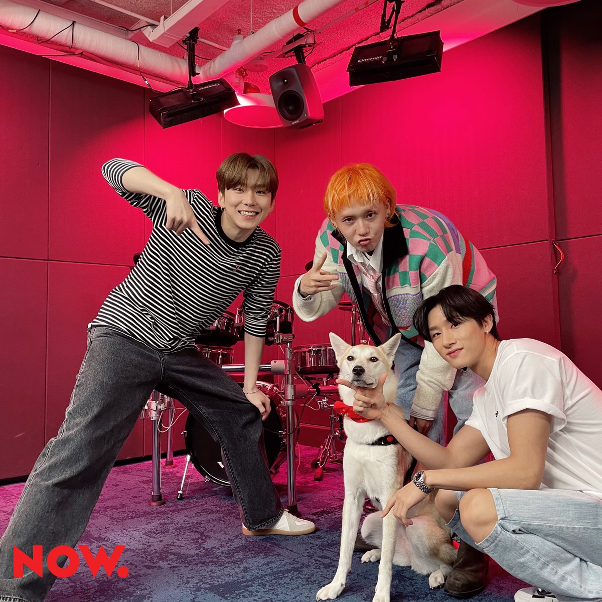 npop_zip's tweet photo. #몬스타엑스 #기현 #아이엠 의 #심야아이돌 오늘 큐티 프리티 줄무늬티 하얀무지티 입고 방송중😊 열일곱부터 짱균쓰 찐친 #던 이 체크인 합니다. 오늘도 조곤조곤 얘기 나눌 예정이니 지금 보러 오세요! ▶️ https://t.co/ELq4iUTlYm #NOW온에어 https://t.co/jlFOq9w9qb