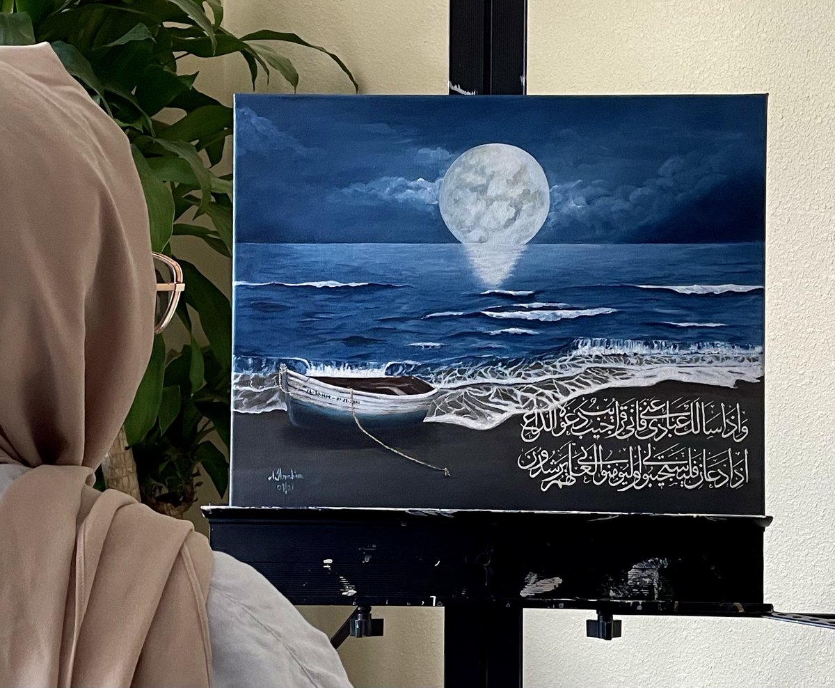AlyaasArt's tweet photo. can finally reveal this special commission. This ones dear to me as I was emotionally connected during the entire process. The meaning behind it is reserved for my client&amp; her loved one who she gifted it to. All I can say is that every element is intentional &amp; of significance🤍💙 https://t.co/Y6tZ1xJB5r