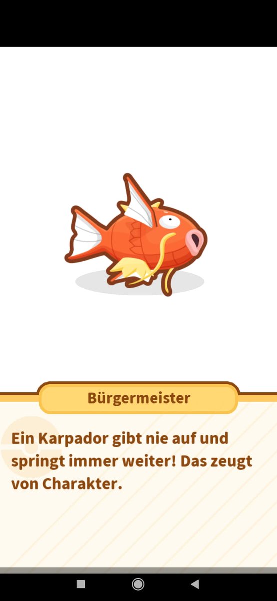 n4mt4r's tweet photo. Eigentlich mag ich Karpador nicht besonders, aber das muss ich ihm lassen. 🤣 

#Pokemon #PokemonKarpadorJump #KarpadorJump https://t.co/IcMNpIUpks