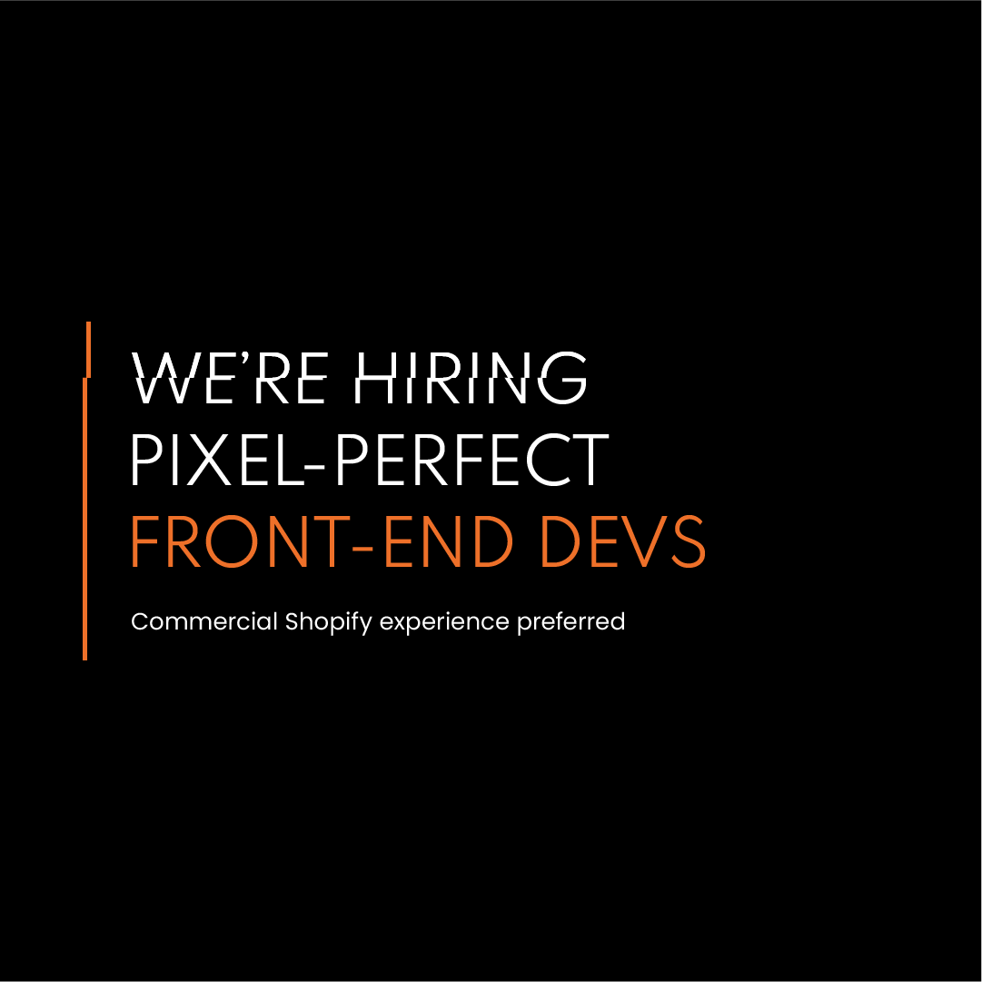 EastsideCo_'s tweet photo. We're currently seeking an experienced Front End Web Developer! Joining Eastside Co, you’ll become part of a vibrant team that thrives on delivering top-notch work for some seriously exciting brands. Tap the link in our bio to see more about this role! https://t.co/kAWfQbiEhv https://t.co/NGv1qF72QM