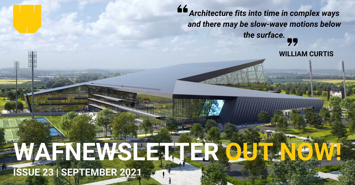 Insidefestival's tweet photo. Will Hunter reflects on the decade-long story of why and how the LSA  came into being and Susana Rosmaninho discusses whether the vision of a perfect city needs to be inspired by architects  in the 23rd issue of the #WAFNewsletter! 
Full newsletter here https://t.co/73U5xDZdCt https://t.co/bTzeF54wyR