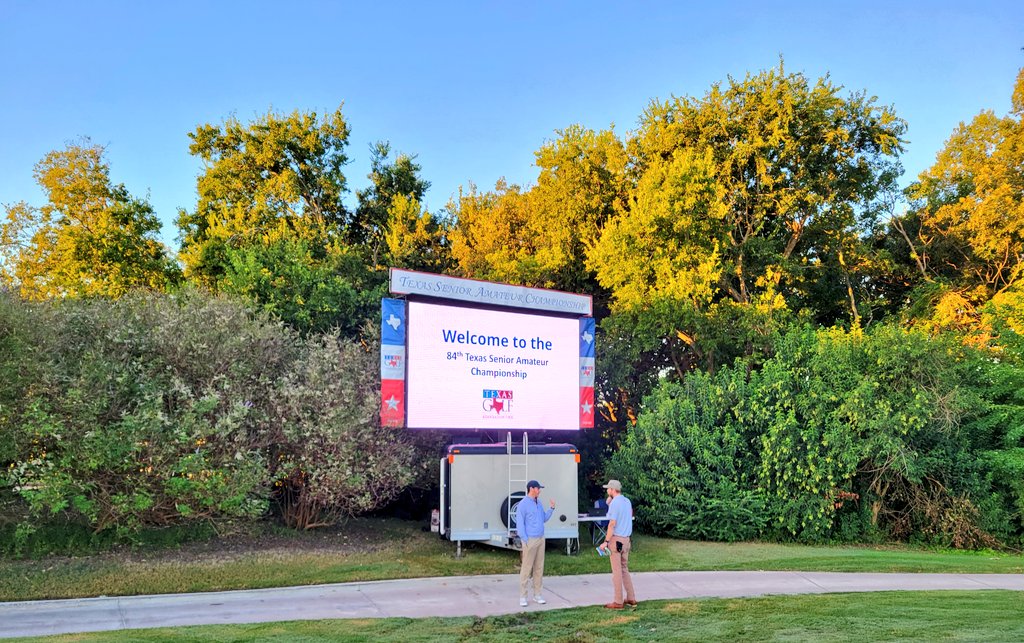 JohnnyCochranIV's tweet photo. Play is underway at the 84th #TXSeniorAm down at @WestwoodGCHou!
It's going to be a great week at our last men's major championship of the season!
Follow along at https://t.co/3uqz42C9Os
#golfadministration #amateurgolf https://t.co/56DGXZp16u