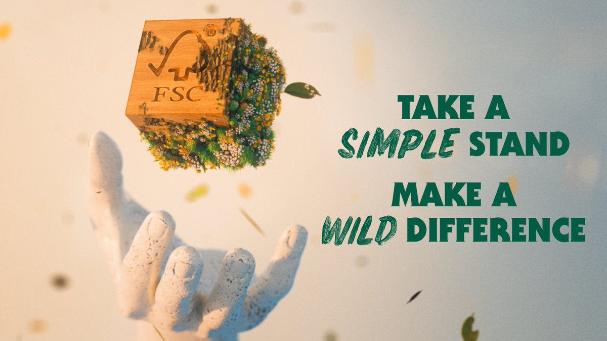 FSC_Canada's tweet photo. Day 5. #FSCWeek. Want to help #standforforests? Choose FSC certified products at https://t.co/aHsSA8oQnW. https://t.co/Q6yVsdAJwx