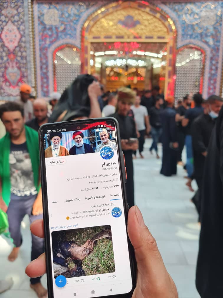 Aheidary1's tweet photo. هرکس گفت اینجا کجاس!!؟؟؟
رفقای عزیز,دعاگوی همتون هستم
#یا_ابوالفضل_العباس https://t.co/Y1gM0EaxHk