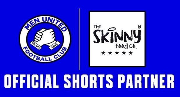 menunited_fc's tweet photo. We here at men united would like to thank and welcome @skinnyfoodco to the men united family https://t.co/iZue9COYy6